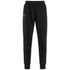 Pantaloni joggers neri da uomo con logo Kappa Logo Zanty, Abbigliamento Sport, SKU a723000130, Immagine 0